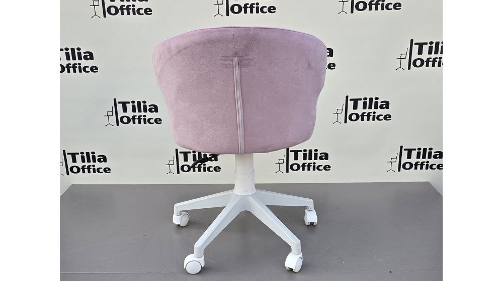 Coket Çocuk Çalışma Koltuğu Beyaz Ayak Pembe